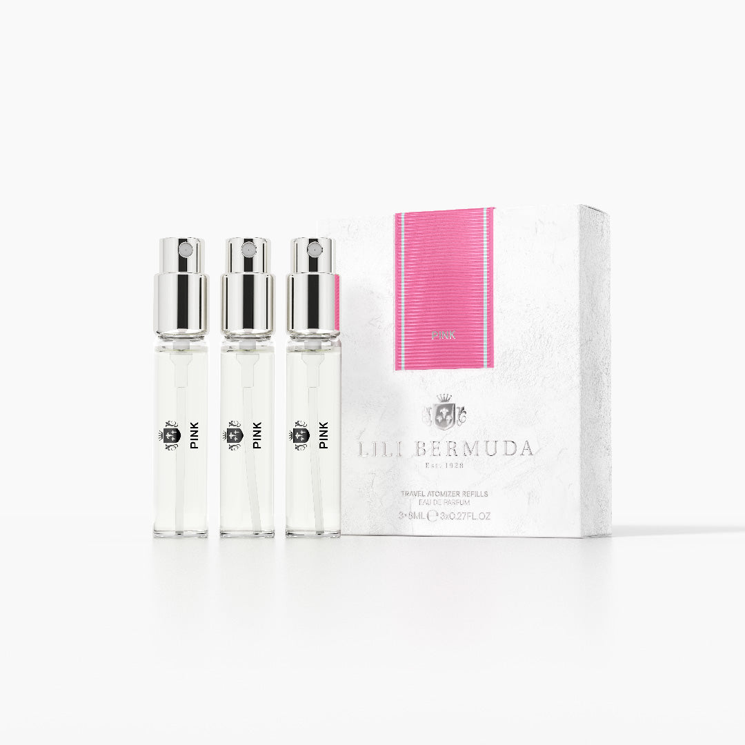 Pink Travel Atomizer Refills
