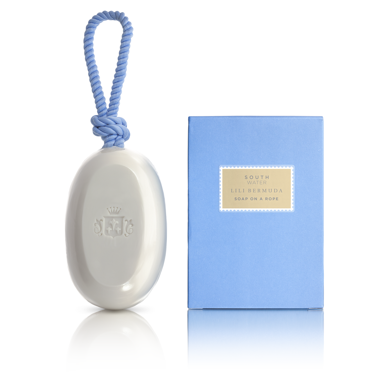 Savon South Water sur une corde