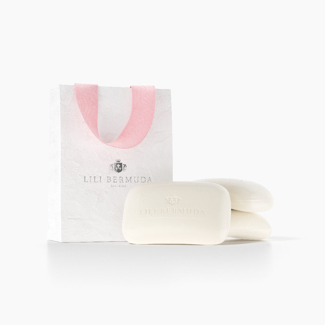 Pink Set of Three Soaps