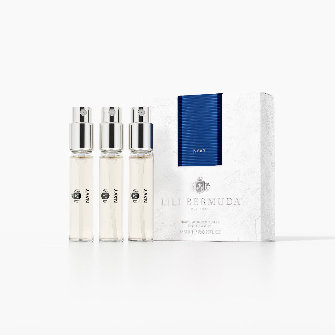 Navy Travel Atomizer Refills
