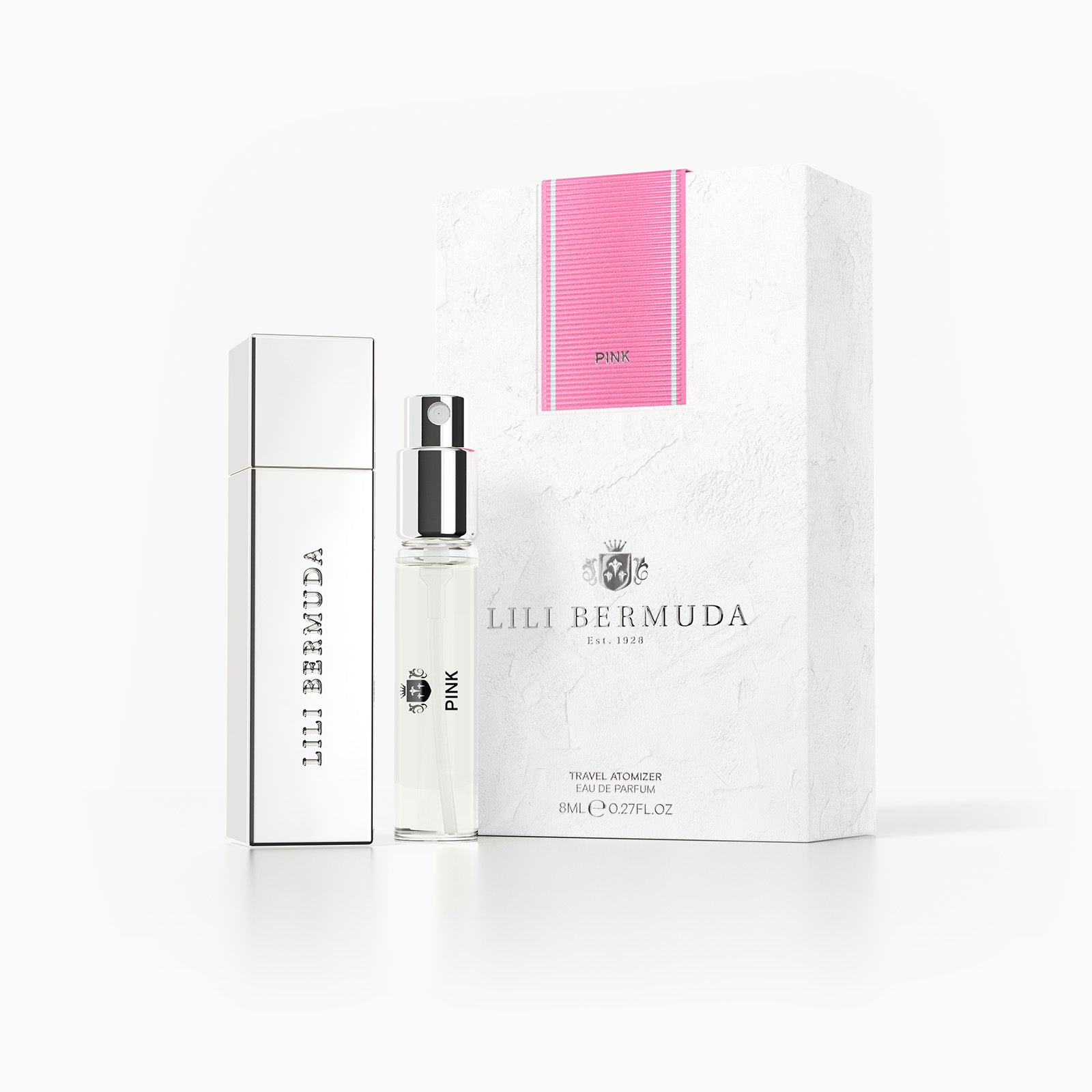 Atomiseur de voyage rose